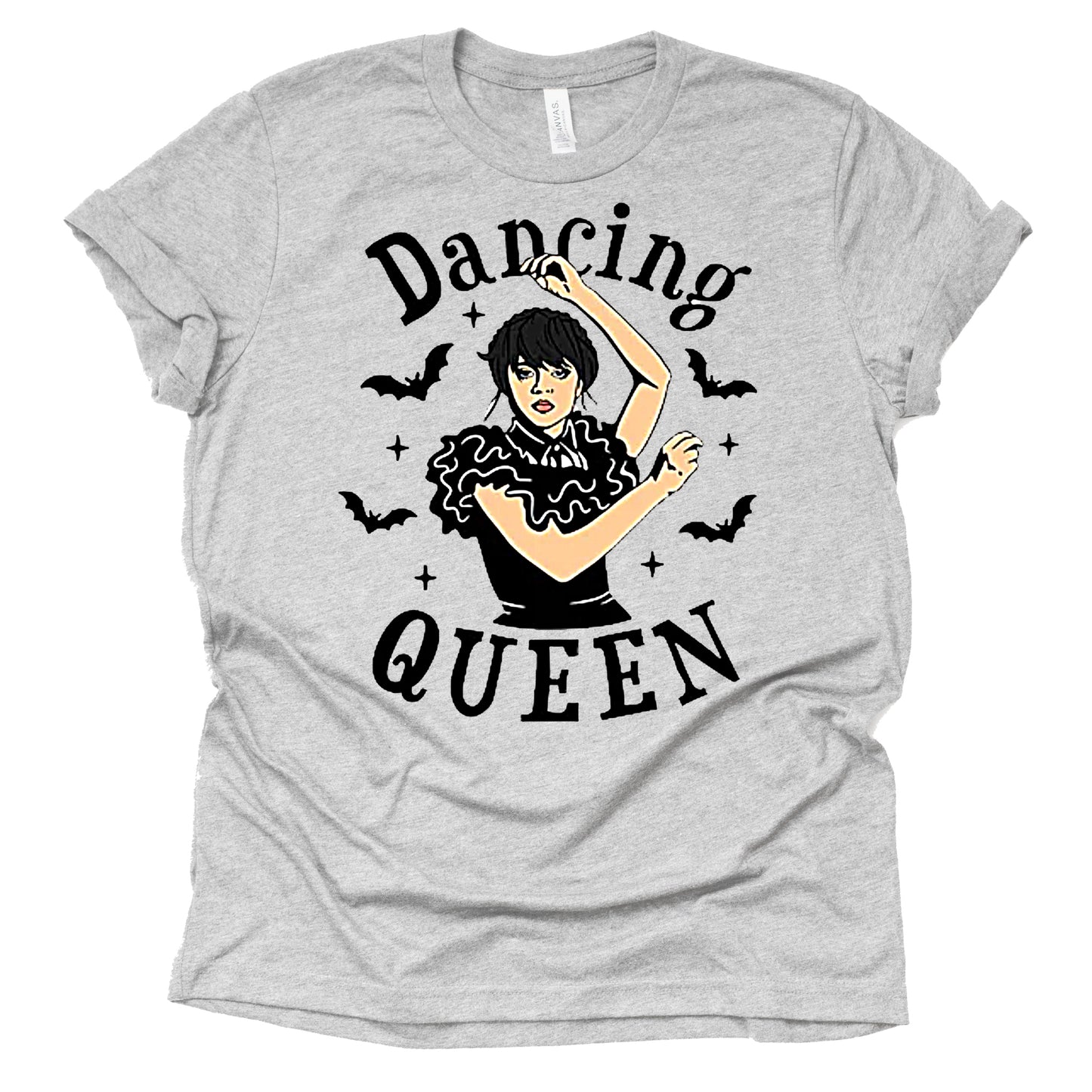 Dancing Queen Wednesday Unisex Shirt Casual Short Sleeve