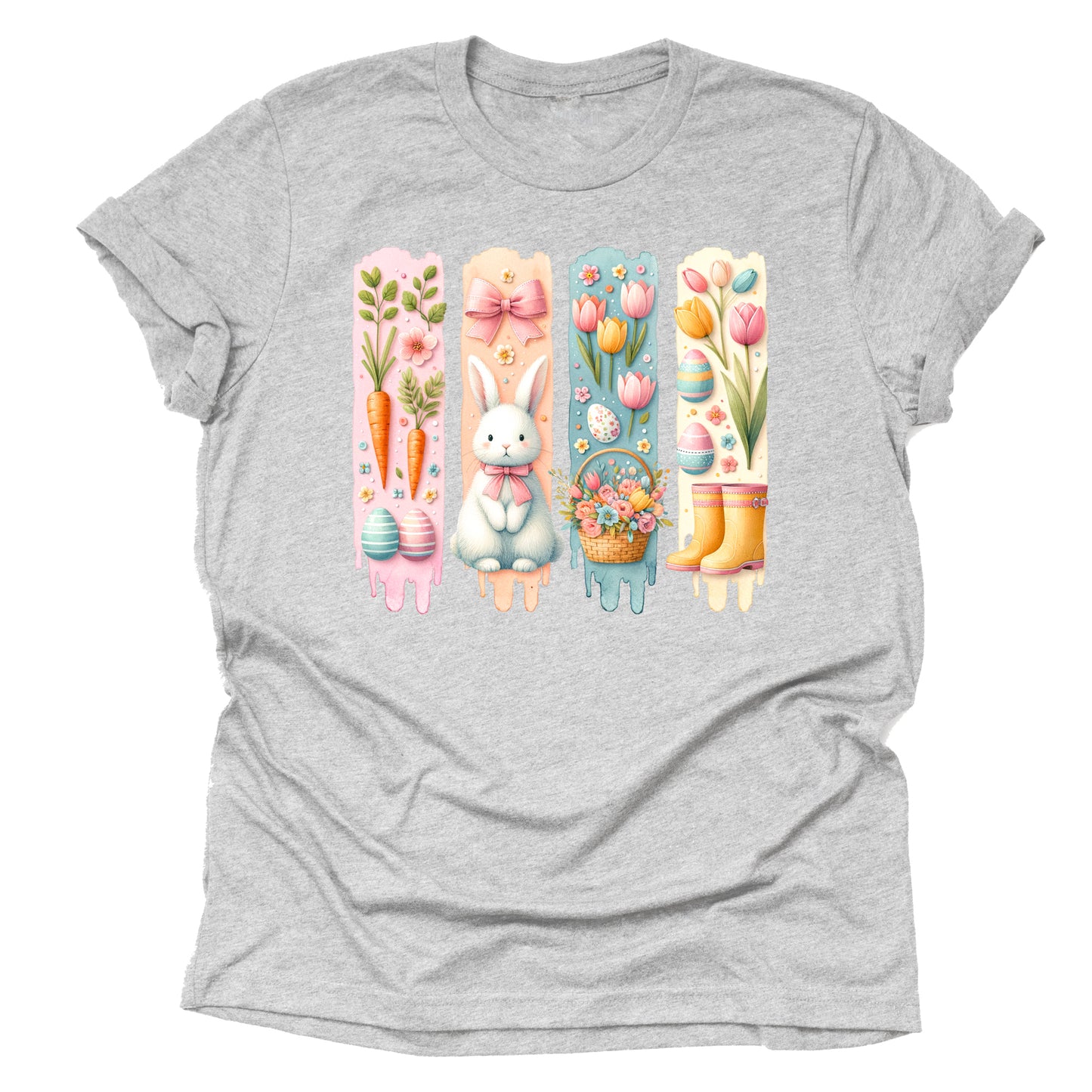 Easter Icons Brushstrokes Shirt, Easter Shirt, Short Sleeve Casual Unisex