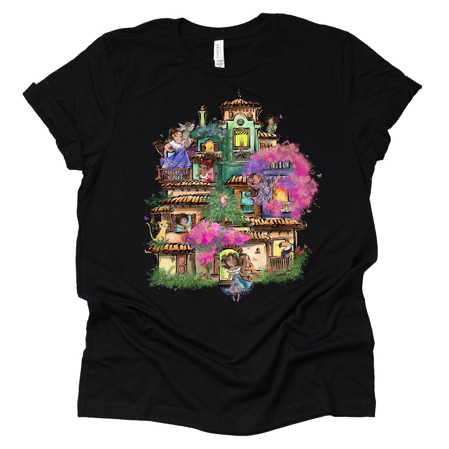 Encanto Shirt Unique Graphic Design Casual Short Sleeve Shirt