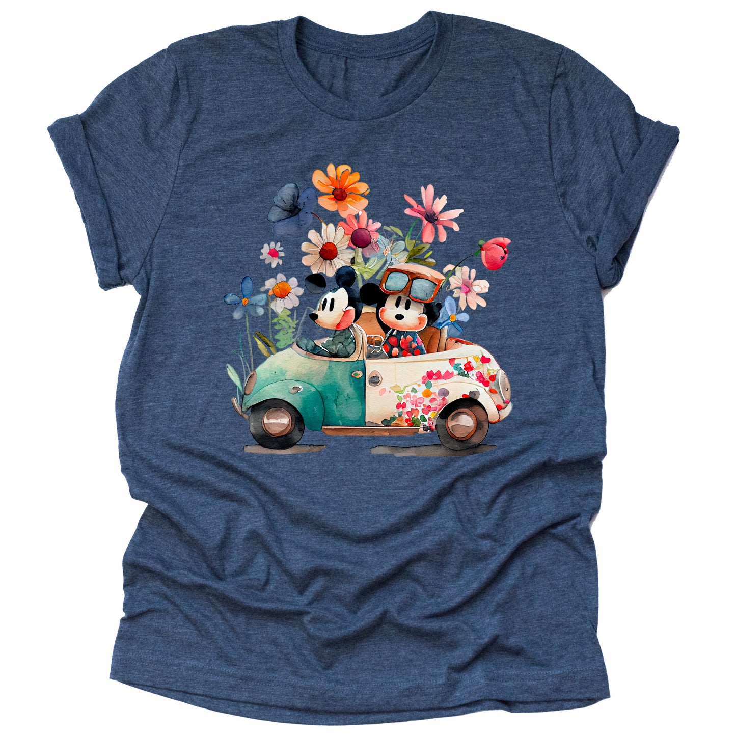 Epcot Flower and Garden Festival Mickey and Minnie Unisex T-Shirt