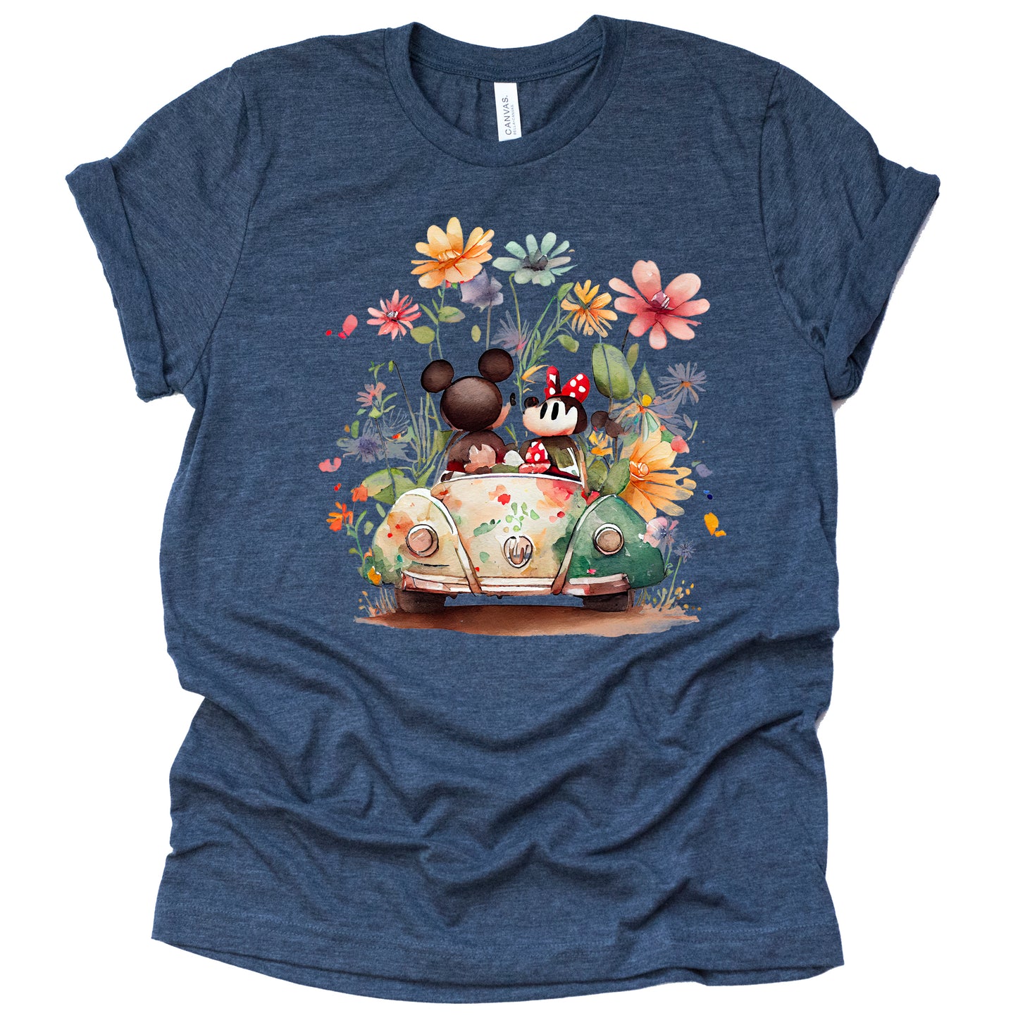 Epcot Flower and Garden Festival Mickey and Minnie Unisex T-Shirt
