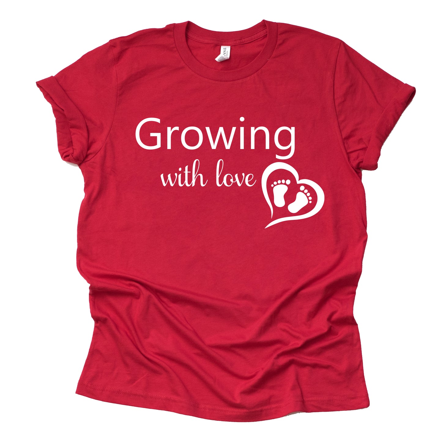 Growing with Love Shirt, Pregnancy Announcement, Baby Announcement Shirt, Mom to Be, Pregnancy Reveal, New Mom Shirt