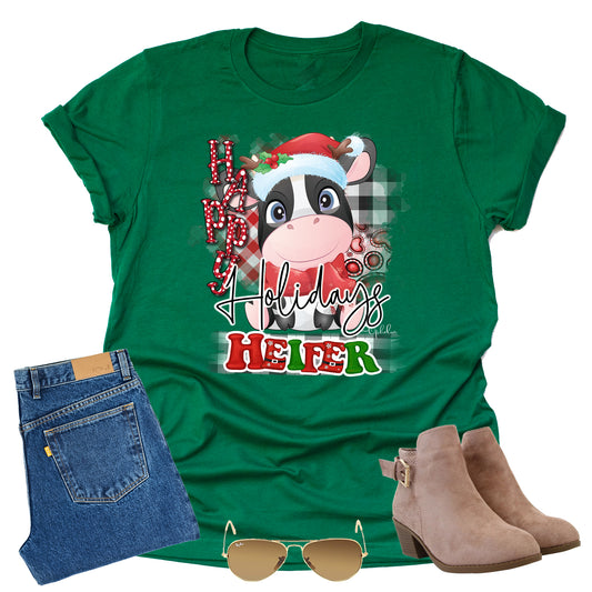 Happy Holiday Heifer Shirt, Shoelover99 Merch Ophelia Nichols Unisex Shirt