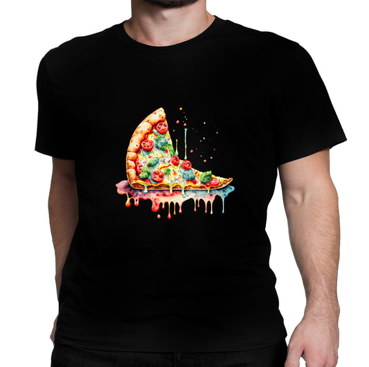 Pizza T-Shirt for Food Lovers – Funny Pepperoni Pizza Graphic Tee, Fast Food Gift for Men & Women, Casual Unisex Pizza Lover Shirt