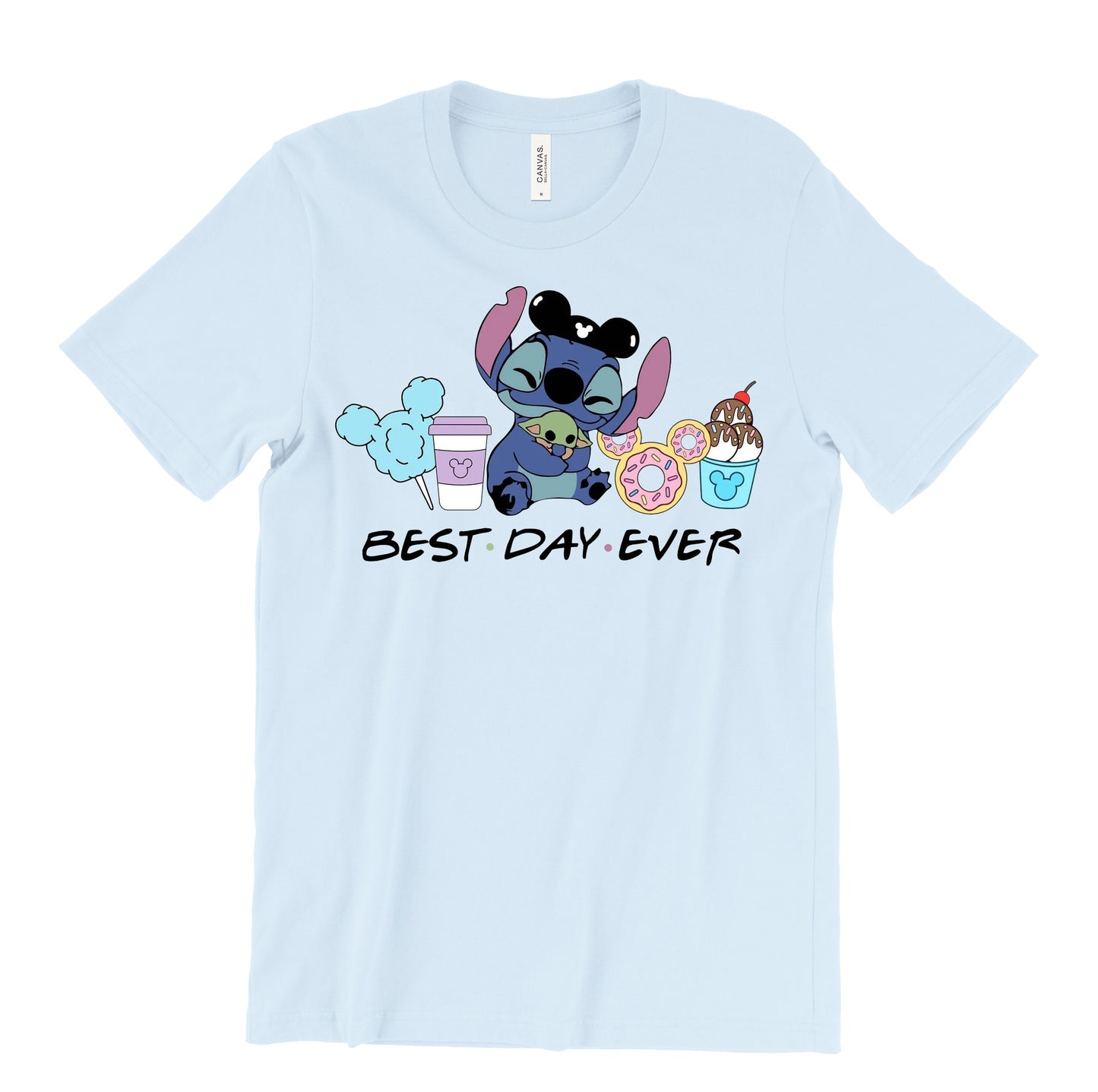 Stith Best Day Ever Shirt, Theme Park Vacation Casual Short Sleeve