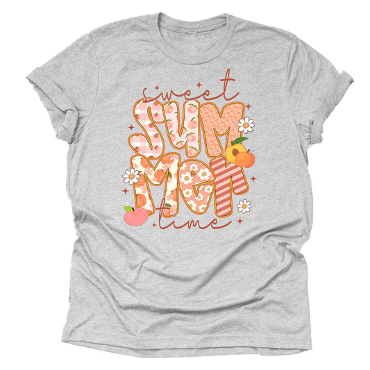 Sweet Summertime T-Shirt – Cute Short Sleeve Unisex Graphic Tee for Summer, Beach Days, Vacations & Sunny Weather – Lightweight Casual Summer Shirt for Women & Men