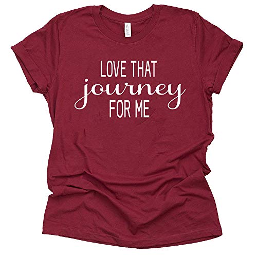 Love That Journey for Me Shirt, Alexis Rose Schitt's Creek T-Shirt Novelty Shirt Short Sleeve Print Casual Top