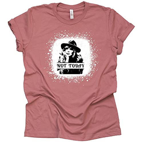 Not Today Beth Dutton Shirt, Yellowstone TV Series Novelty T-Shirt Short Sleeve Print Casual Top