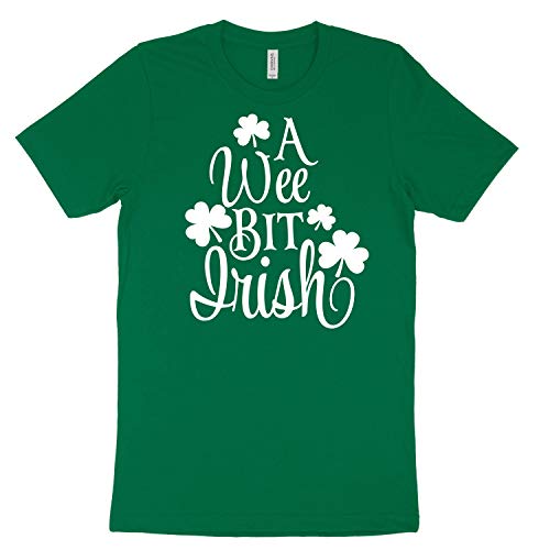 A Wee Bit of Irish Shirt, St Patricks Shirt, St Paddys Shirt for Women Tee T-Shirt