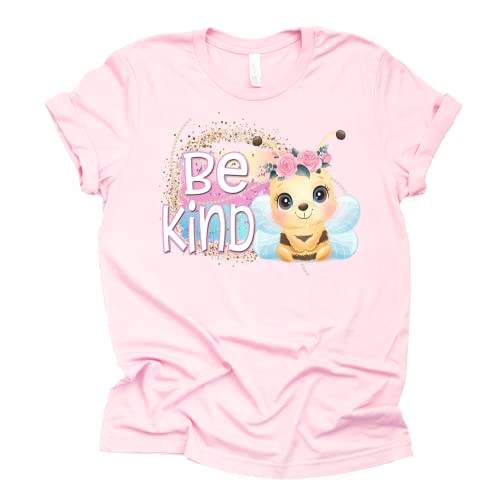 Be Kind T-Shirt, Women Graphic Tees Tops Funny Unisex Short Sleeve