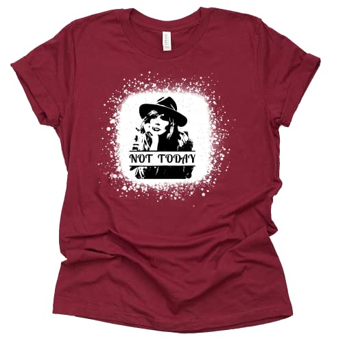 Not Today Beth Dutton Shirt, Yellowstone TV Series Novelty T-Shirt Short Sleeve Print Casual Top
