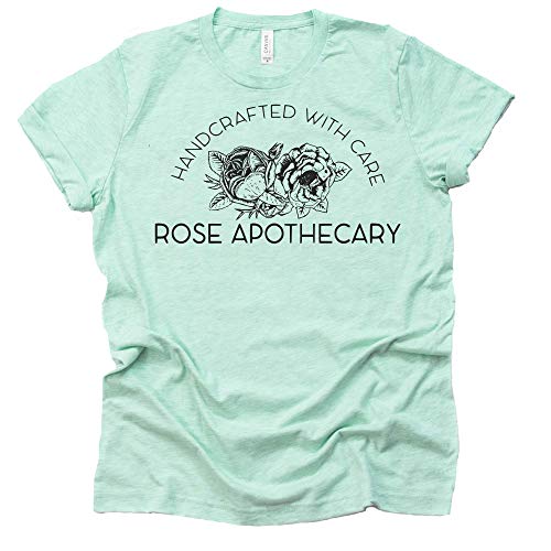 Rose Apothecary Shirt T-Shirt Novelty Unisex Shirt Short Sleeve Print Casual Top