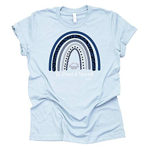 Be Proud of Yourself T-Shirt Shoelover99 Merch Tater Tot Ophelia Nichols Unisex Letter Print Tees Casual Short Sleeve
