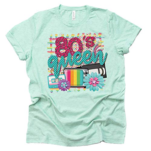 80's Queen Shirt, Disco Shirt, Retro Unisex Causal Short Sleeve Tees