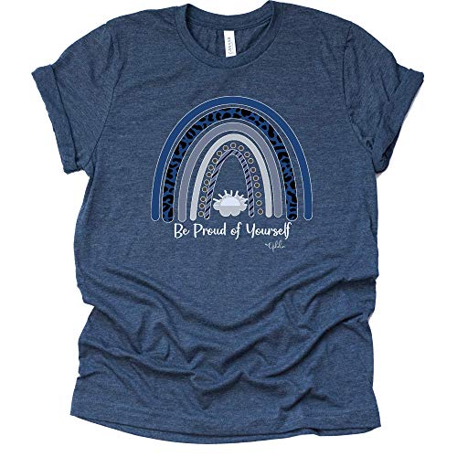 Be Proud of Yourself T-Shirt Shoelover99 Merch Tater Tot Ophelia Nichols Unisex Letter Print Tees Casual Short Sleeve