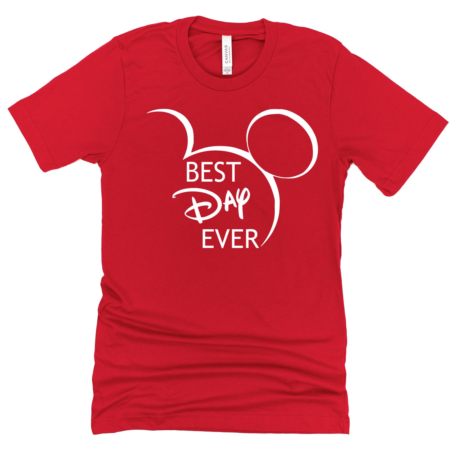 Disney Best Day Ever Shirt, Birthday Shirt, Mickey Printed Pullover Casual Tees T-Shirt