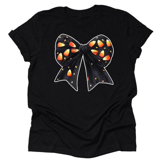 Halloween Bows Shirt Adult Unisex T-Shirt Casual Short Sleeve