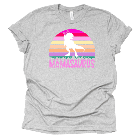 Mamasaurus Shirt for Women -Vintage Mama Saurus Tee Shirt, Dinosaur Mom Shirt, Mama Shirt, Dinosaur Shirt, Gift for mom