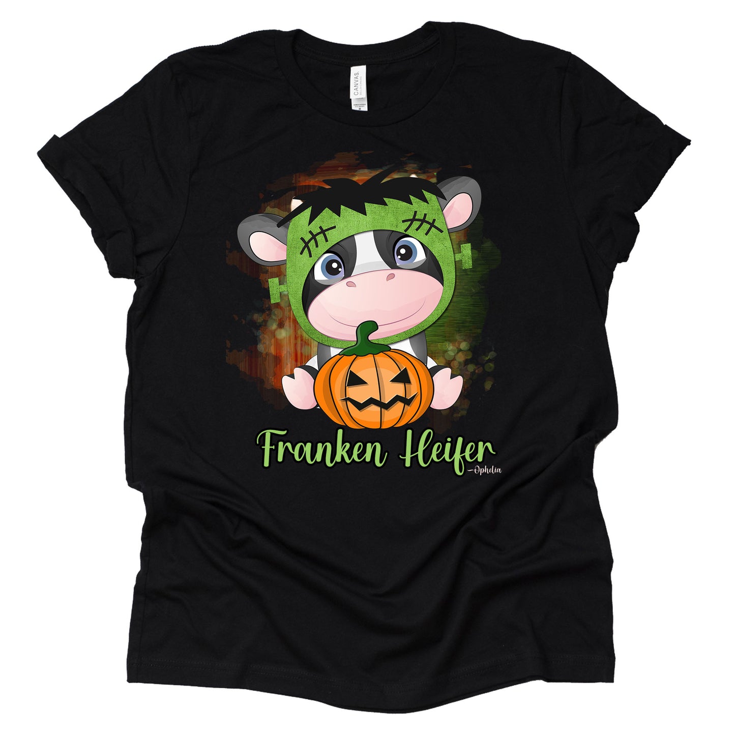 Franken Heifer Shirt, Halloween Shirt, Ophelia Nichols T-Shirt, Shoelover99 Merch, Unisex Sizing