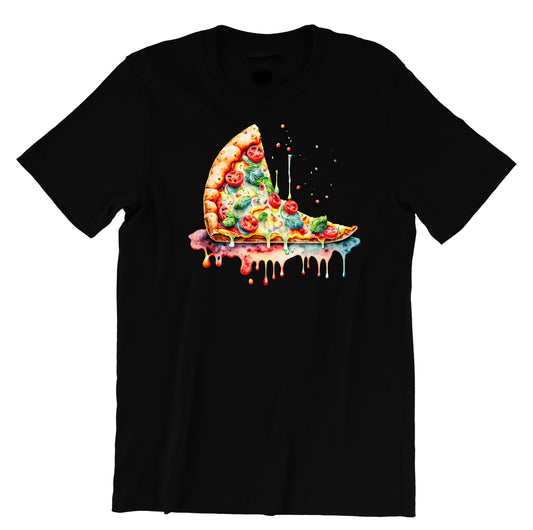 Pizza T-Shirt for Food Lovers – Funny Pepperoni Pizza Graphic Tee, Fast Food Gift for Men & Women, Casual Unisex Pizza Lover Shirt