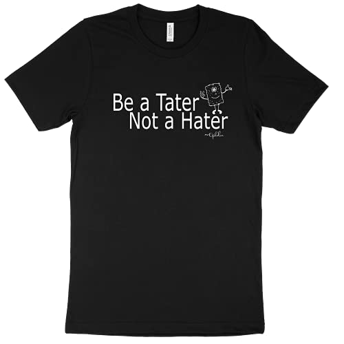 Shoelover99 Merch Be a Tater Not a Hater T Shirt Ophelia Merch Unisex Tees Casual Short Sleeve