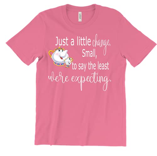 There May be Something There, That wasn't there before shirt, Beauty and The Beast Chip Miss Pot T Shirt Disney Pregnancy Announcement Tee Shirt Sold Individually