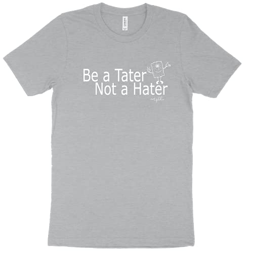 Shoelover99 Merch Be a Tater Not a Hater T Shirt Ophelia Merch Unisex Tees Casual Short Sleeve