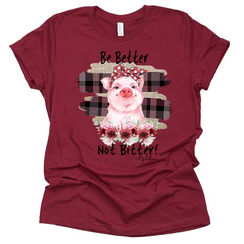 Be Better Not Bitter Shirt, Ophelia Nichols Shoelover99 Merch T Shirt Unisex Tees Short Sleeve