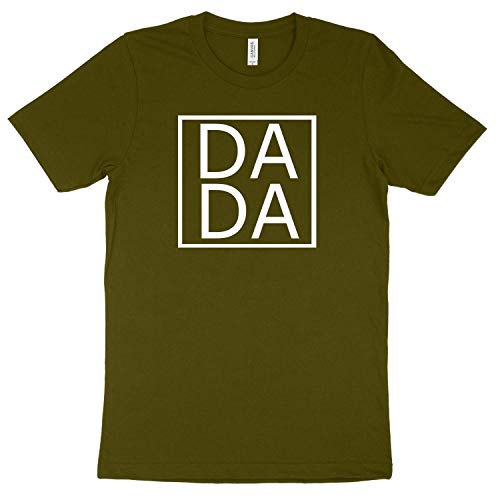 DADA T-Shirt - First Time Father's Day Present T-Shirt Novelty Shirt Short Sleeve Print Casual Top