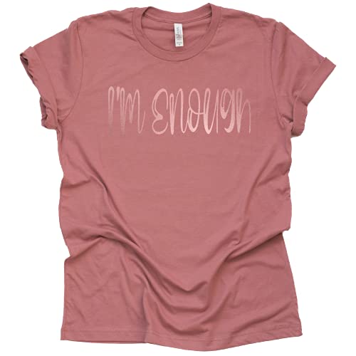 I'm Enough T Shirt Tater Tot Shoelover99 Merch Ophelia Nichols Unisex Letter Teen Tees Casual Short Sleeve