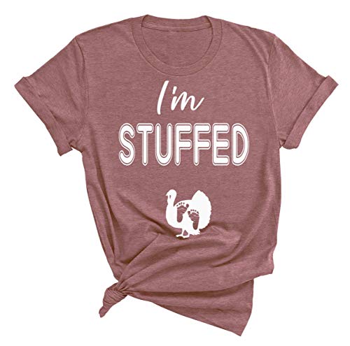 I'm Stuffed, Extra Shirt, Pregnancy Announcement Shirt Unisex Short Sleeve