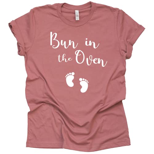 Bun in The Oven Shirt, Pregnancy Announcement, Baby Announcement Shirt, Mom to Be, Pregnancy Reveal, New Mom Shirt