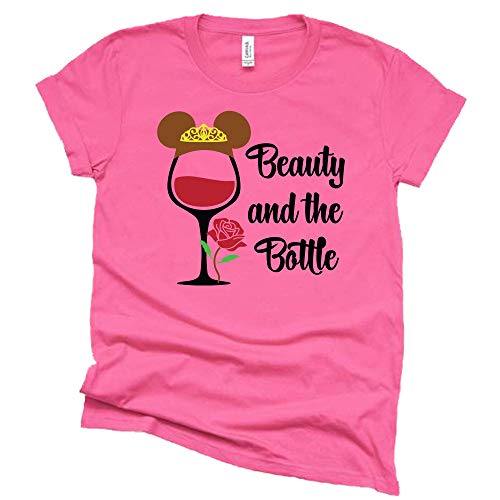 Beauty and The Bottle Shirt, Beauty shirt, Disney Theme Park Shirt Unisex Short Sleeve