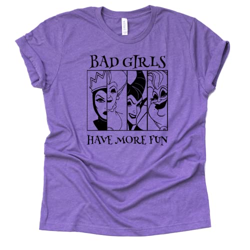 Disney Bad Girls Have More Fun Shirt Lady Villains Family Unisex Shirt, Halloween Shirt
