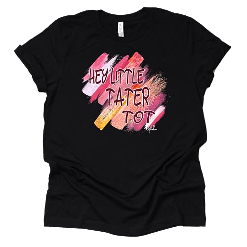 Hey My Little Tater Tot T-Shirt, Shoelover99 Merch Tater Tot Merchandise Ophelia Nichols Unisex Casual Tees