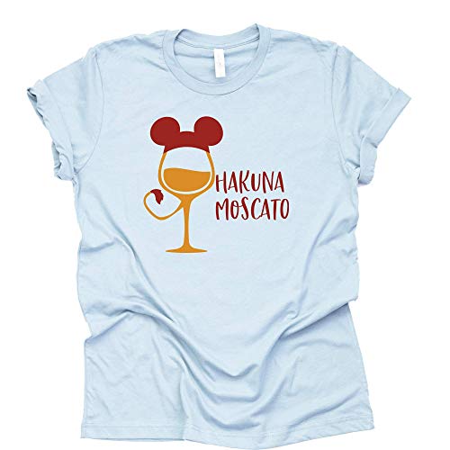 Hakuna Moscato Shirt, Epcot Shirt, Disney Theme Park Shirt Unisex Short Sleeve