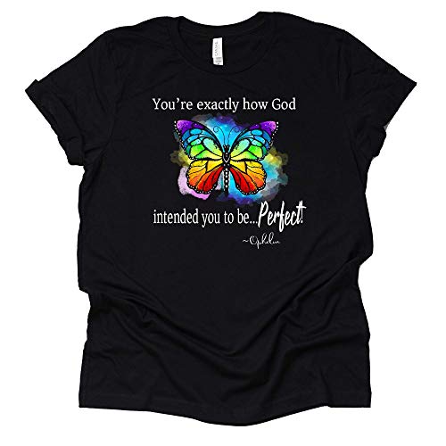 You're Exactly How God Intended You to be Perfect T Shirt Shoelover99 Merch Ophelia Nichols LGBTQ Shirt Unisex Short Sleeve