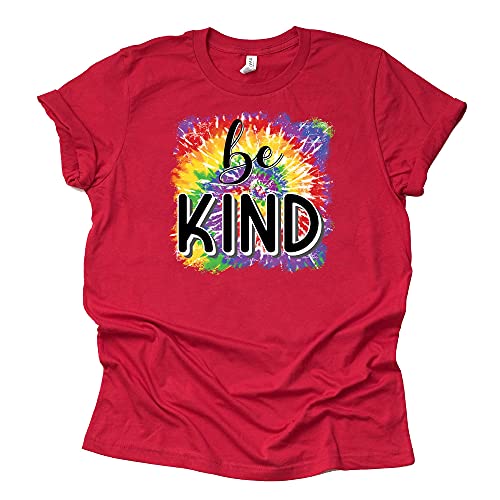 Be Kind Shirt T-Shirts Unisex Tie Dye Shirt Tank Top Cute Graphic Blessed Shirt Funny Inspirational Christian Fall Tees Tops