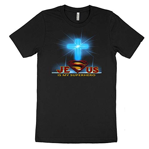 Jesus is My Superhero Shirt, Lord - Faith Christian T-Shirt Men's Shirt