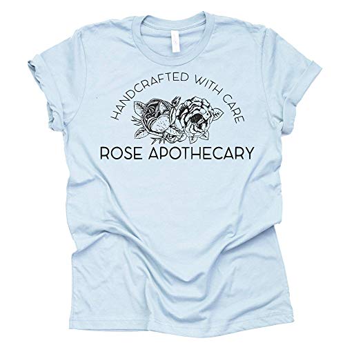 Rose Apothecary Shirt T-Shirt Novelty Unisex Shirt Short Sleeve Print Casual Top