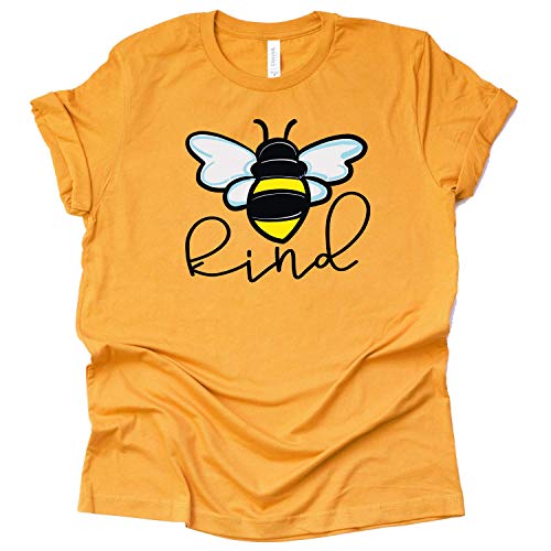 Bee Kind T-Shirt, Be Kind Shirt, Women Summer Graphic Tees Tops Funny Unisex Short Sleeve