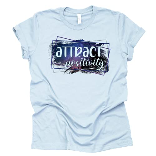 Attract Positivity T-Shirt Tater Tot Shoelover99 Merch Ophelia Nichols Unisex Tees Casual Short Sleeve