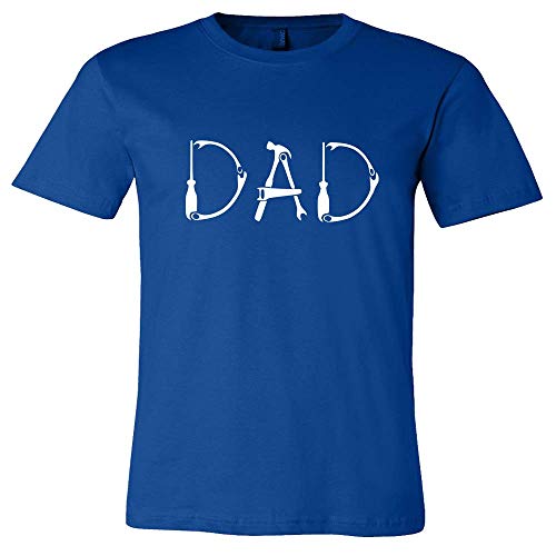 Dad Tool Shirt Father's Day Shirt Men's Short Sleeve Letter Print Funny Casual Tops