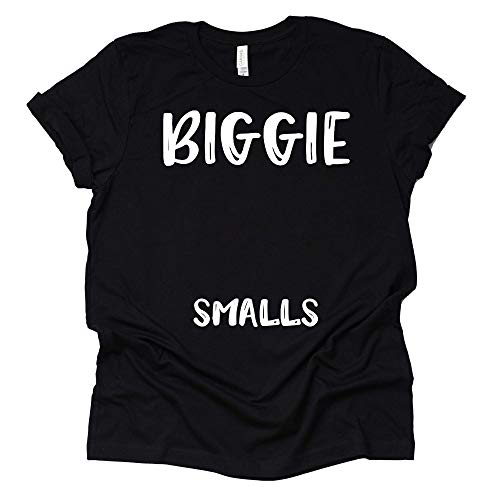 Biggie Smalls Shirt Pregnancy Announcement T-Shirt Short Sleeve Tops Tee-6 Colors