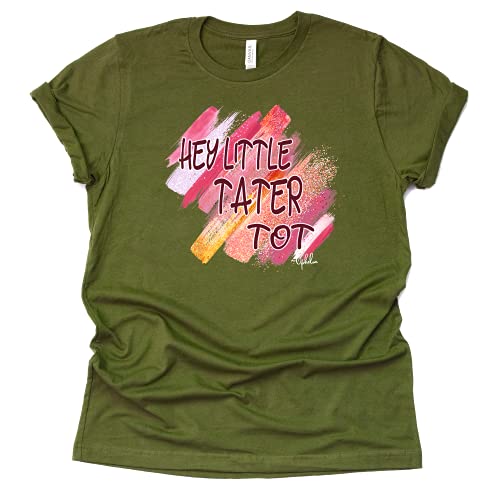 Hey My Little Tater Tot T-Shirt, Shoelover99 Merch Tater Tot Merchandise Ophelia Nichols Unisex Casual Tees