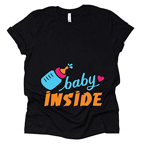 Baby Inside Shirt, Baby Announcement Shirt, Pregnant Pregnancy Announcement Unisex Shirt