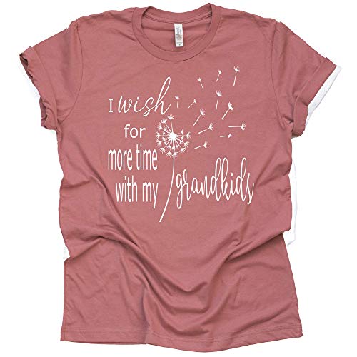 I Wish I had More time with My Grand Kids Shirt T-Shirt Unisex Funny Grandparent Tee