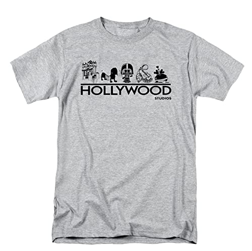 Hollywood Studio Shirt for Men Unisex Funny Letter Print Shirt Graphic Short Sleeve Tees Tops