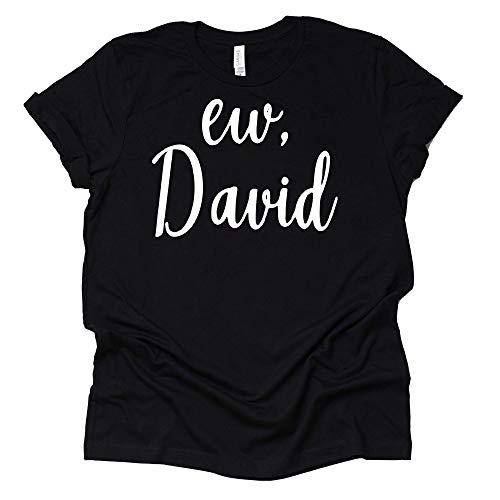 Ew David t-Shirt Moira Alexis Rose t-Shirt Schitt's Creek TV Sitcom Novelty Short Sleeve Print Casual Top