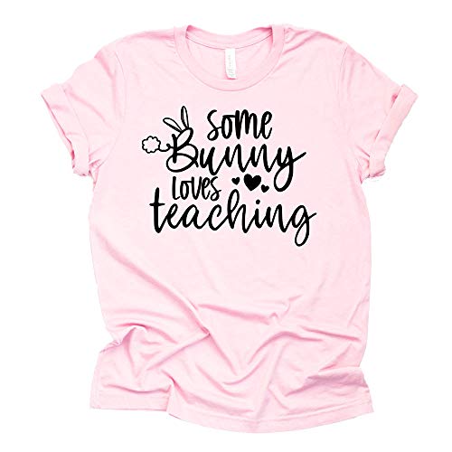 Somebunny Loves Teaching Shirt, Teacher's Easter Shirt, Teacher Shirt, Elementary School Teacher Shirt